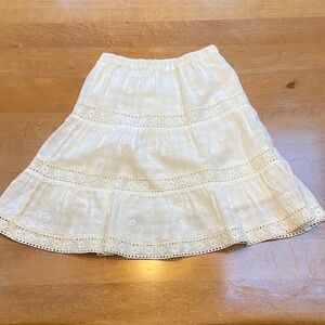 Zara Cream Kids Skirt